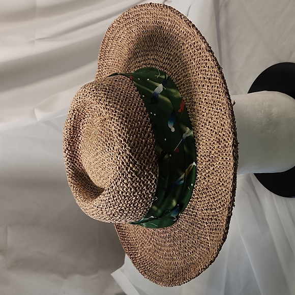 Scala Pro series authentic Panama hat size S/M golf print ribbon - Picture 4 of 10